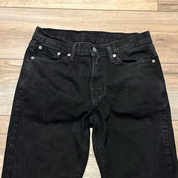 Men's Levis 541 Athletic Taper Fit Denim Jeans SZ 30x32 Black Stretch Modern - Picture 2 of 13